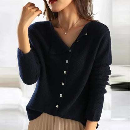 Lenora | Comfort Drape Cardigan – Tragbares Selbstvertrauen