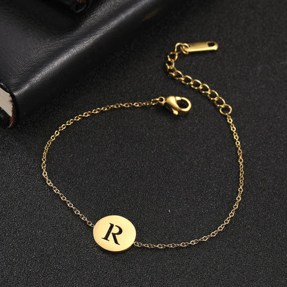 Amara™ | Armband mit Initialen aus Edelstahl