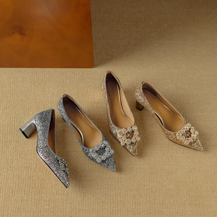 Solenza™| Gloria Glitzer Pumps