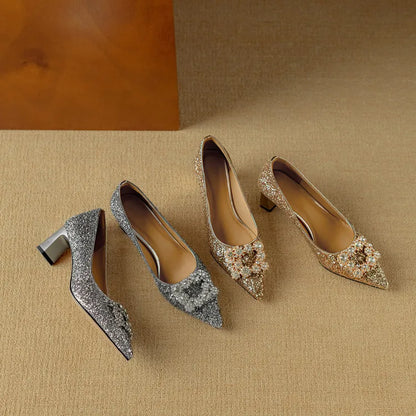 Gloria Glitzer-Pumps