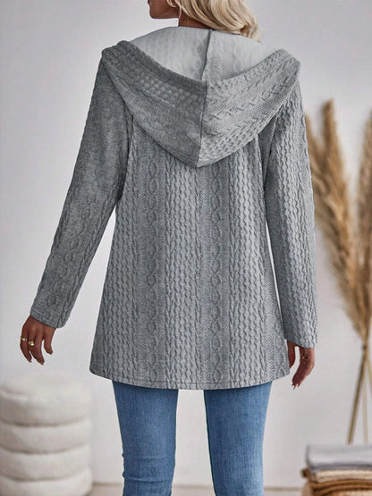 Sharmaine | Elegante Jacke mit Kapuze
