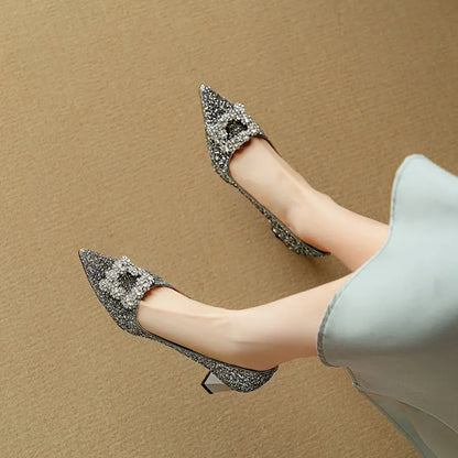 Gloria Glitzer-Pumps