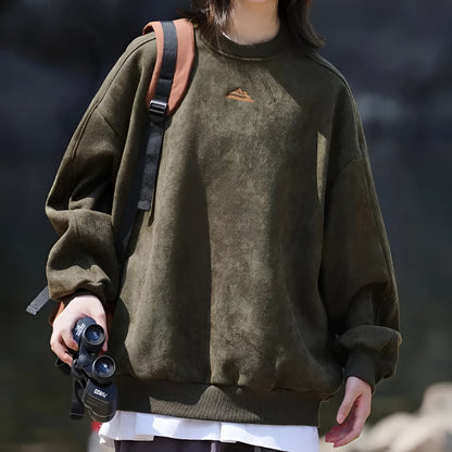 HORIZON™ - Eleganter Wildlederpullover
