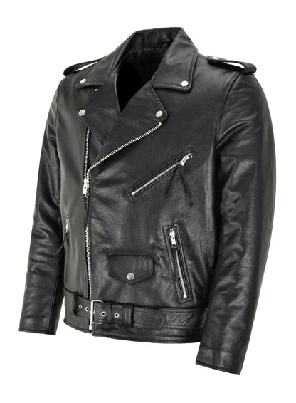 Outlaw | Vollnarben-Lederjacke