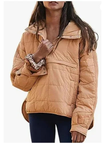 VIRELLE™ | Asymmetrische Baumwolljacke