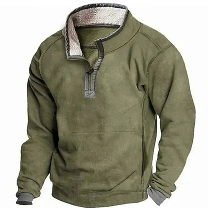 Beeckhoven™ Kuschelige Fleecejacke mit Knöpfen – Trendiger und warmer Komfort für den Herbst