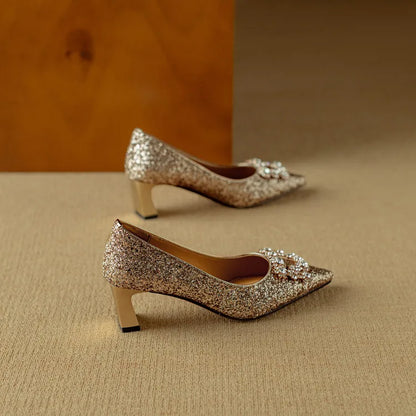 Solenza™| Gloria Glitter Pumps
