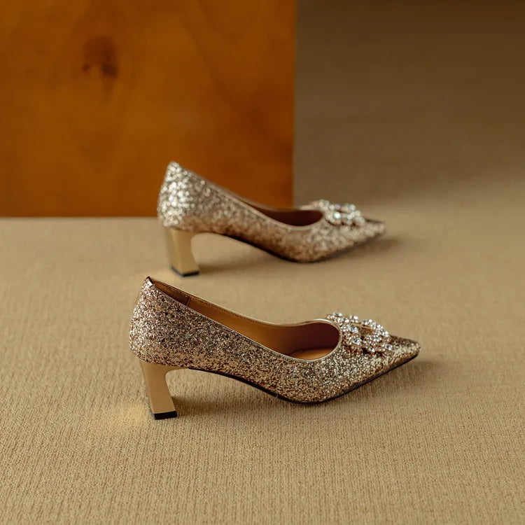 Solenza™| Gloria Glitzer Pumps