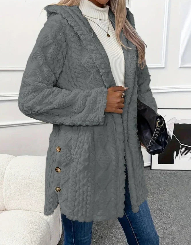 Leslie™ | Argyle Fleecejacke