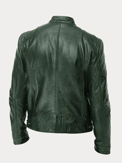 Victor Casual Lederjacke™: Zeitloses Design und Komfort