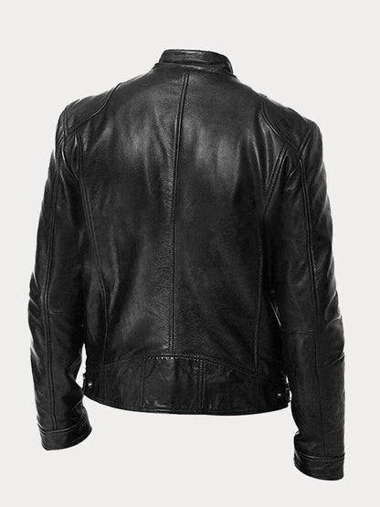 Victor Casual Lederjacke™: Zeitloses Design und Komfort