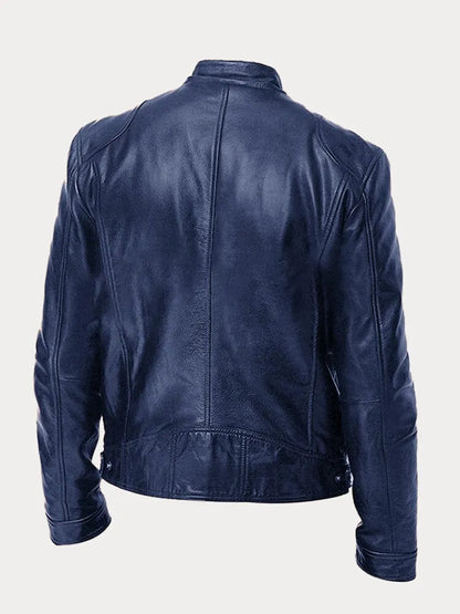Victor Casual Lederjacke™: Zeitloses Design und Komfort