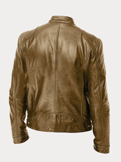 Victor Casual Lederjacke™: Zeitloses Design und Komfort