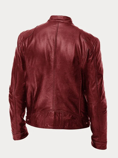 Victor Casual Lederjacke™: Zeitloses Design und Komfort
