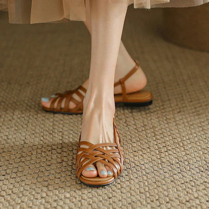 Solenza™| Klaire Flache Sandalen