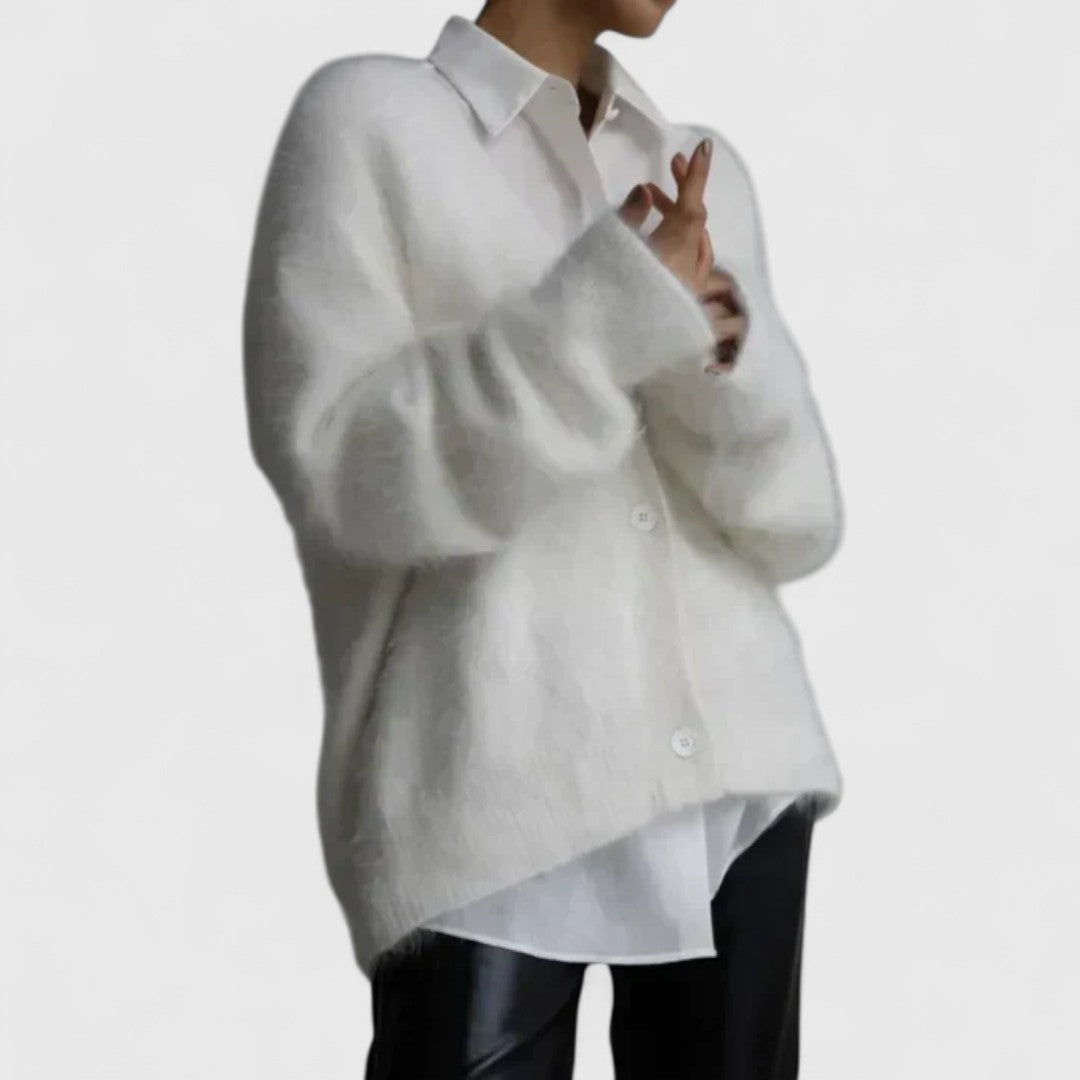 Lindsy - Oversized eleganter Pullover