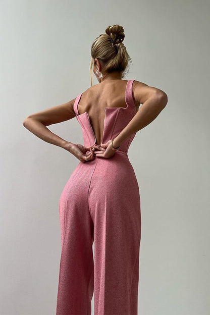 THARAH - Dreiteiliges Set mit doppelreihigem Blazer