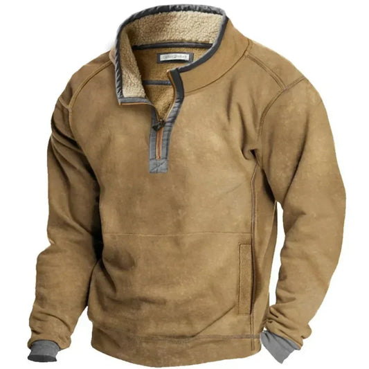 Beeckhoven™ Kuschelige Fleecejacke mit Knöpfen – Trendiger und warmer Komfort für den Herbst
