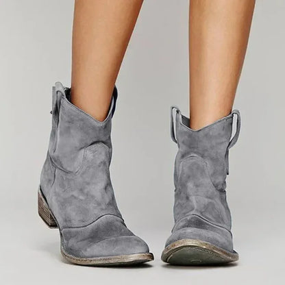 Vintage Cowboy-Stiefeletten