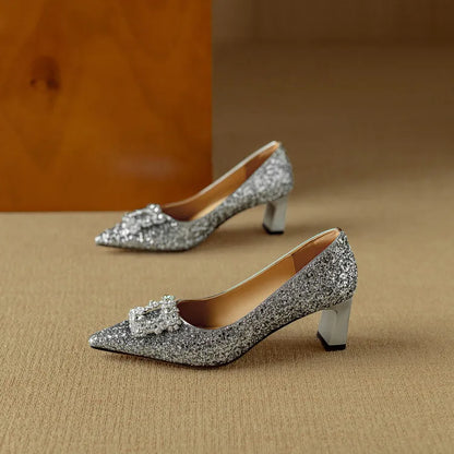 Solenza™| Gloria Glitter Pumps