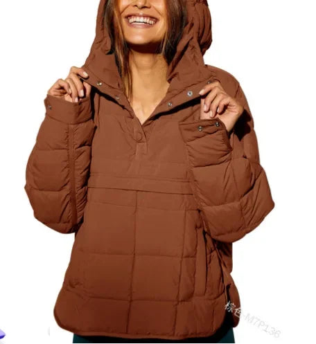 VIRELLE™ | Asymmetrische Baumwolljacke