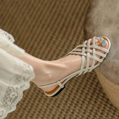 Klaire Flache Sandalen