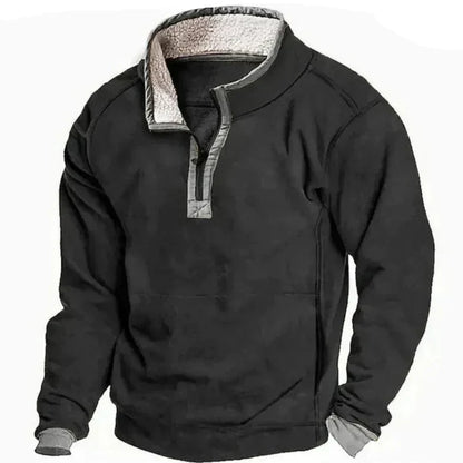 Beeckhoven™ Kuschelige Fleecejacke mit Knöpfen – Trendiger und warmer Komfort für den Herbst