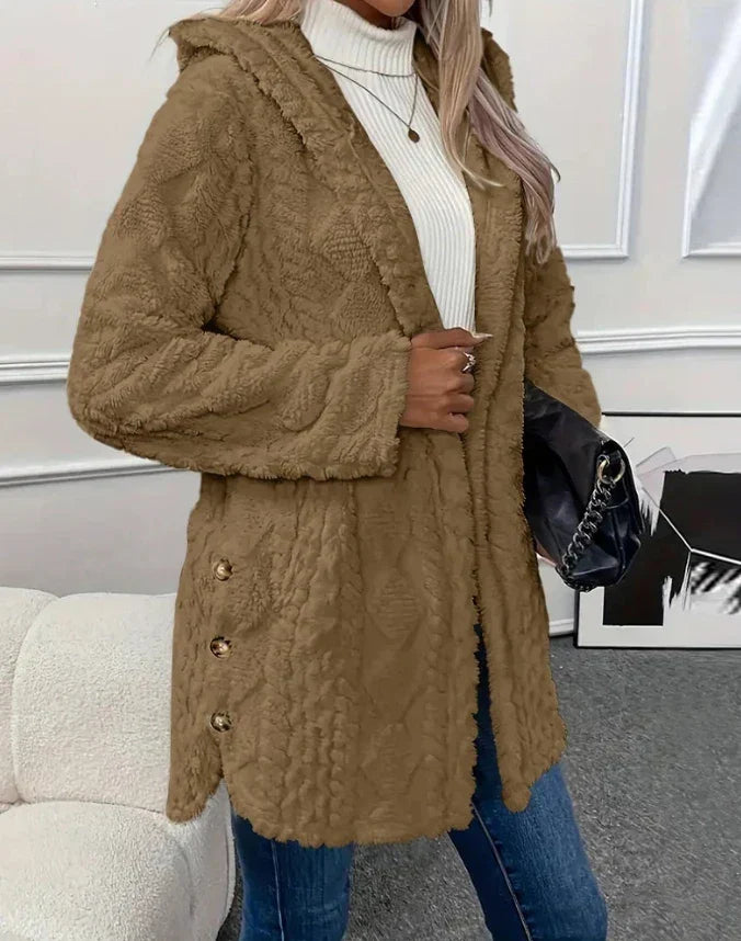 Leslie™ | Argyle Fleecejacke