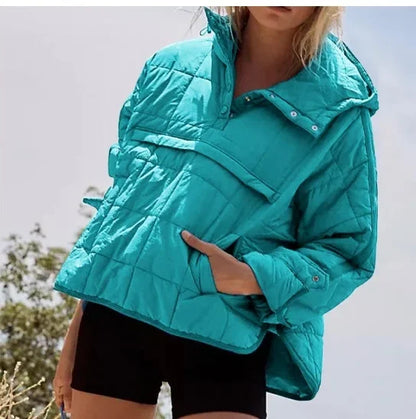 VIRELLE™ | Asymmetrische Baumwolljacke