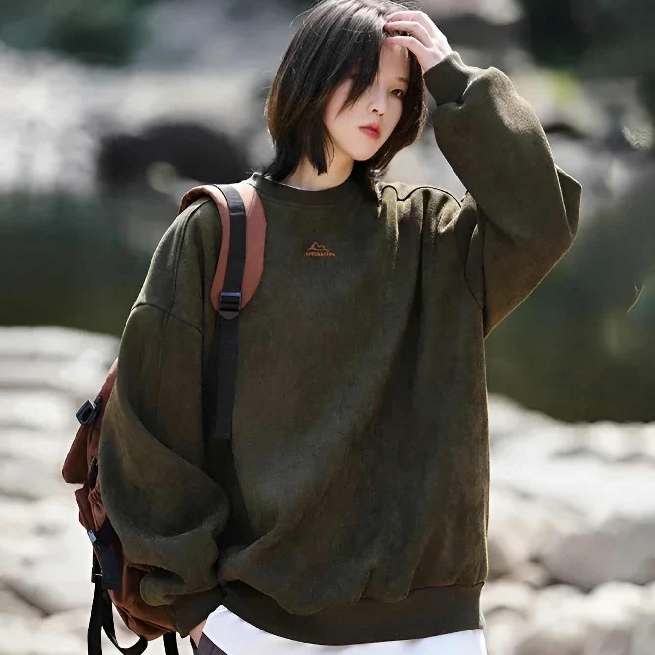 HORIZON™ - Eleganter Wildlederpullover