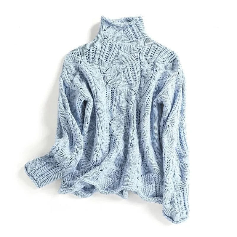 Aurora Haven Bequeme-Rollkragenpullover