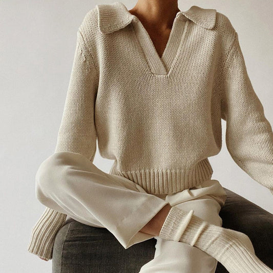 Sofia Amoretti Riley Polo Pullover
