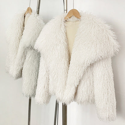 Sofia Amoretti Cozy Curl Kunstfellmantel