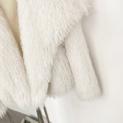 Sofia Amoretti Cozy Curl Kunstfellmantel