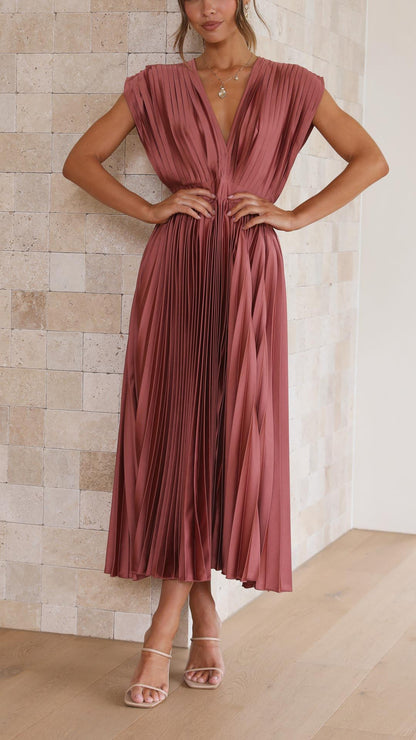 THARAH | Elegantes Faltenkleid