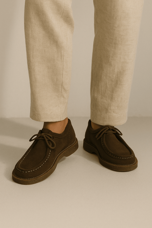 Wildleder-Loafer für Herren
