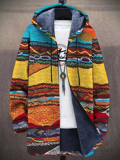 Leiara | Kunstvoll Bedruckte Strickjacke