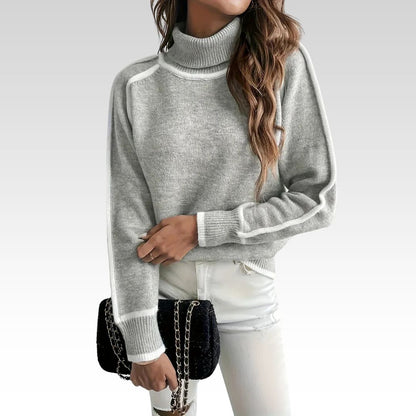Elle | Gemütlicher Rollkragenpullover