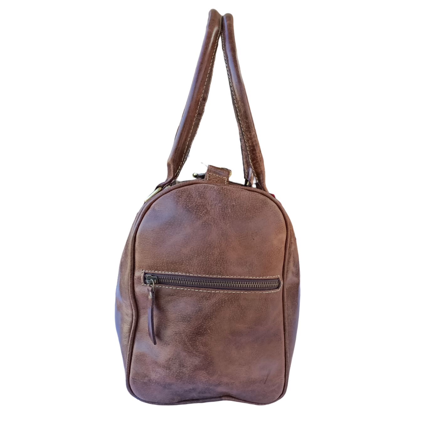 Crazy Horse Leder Mini Duffel Tasche