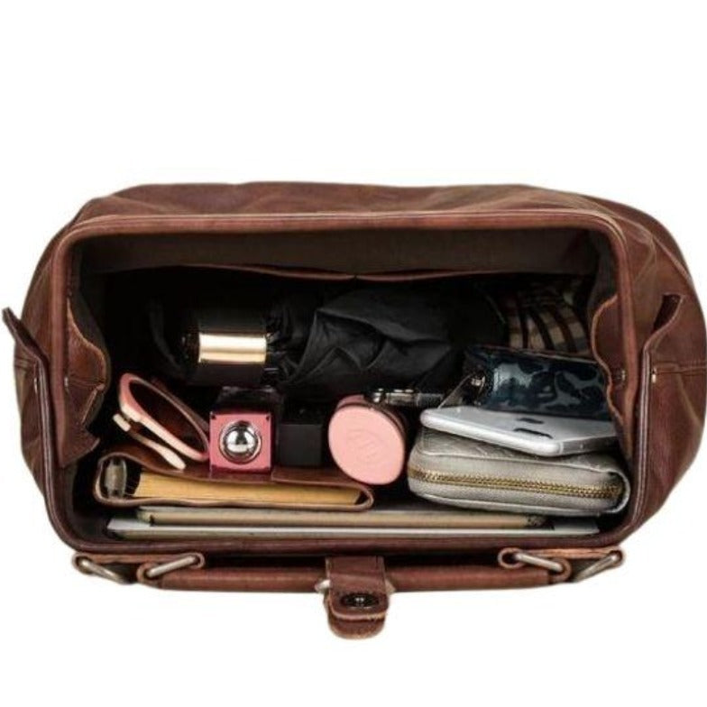 Echte Leder Damen Schultertasche