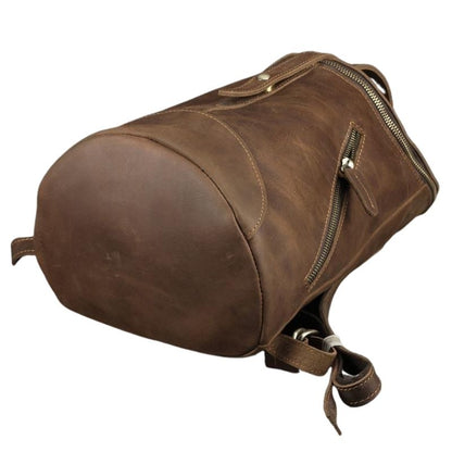 Vintage Leder Rucksack Tasche College