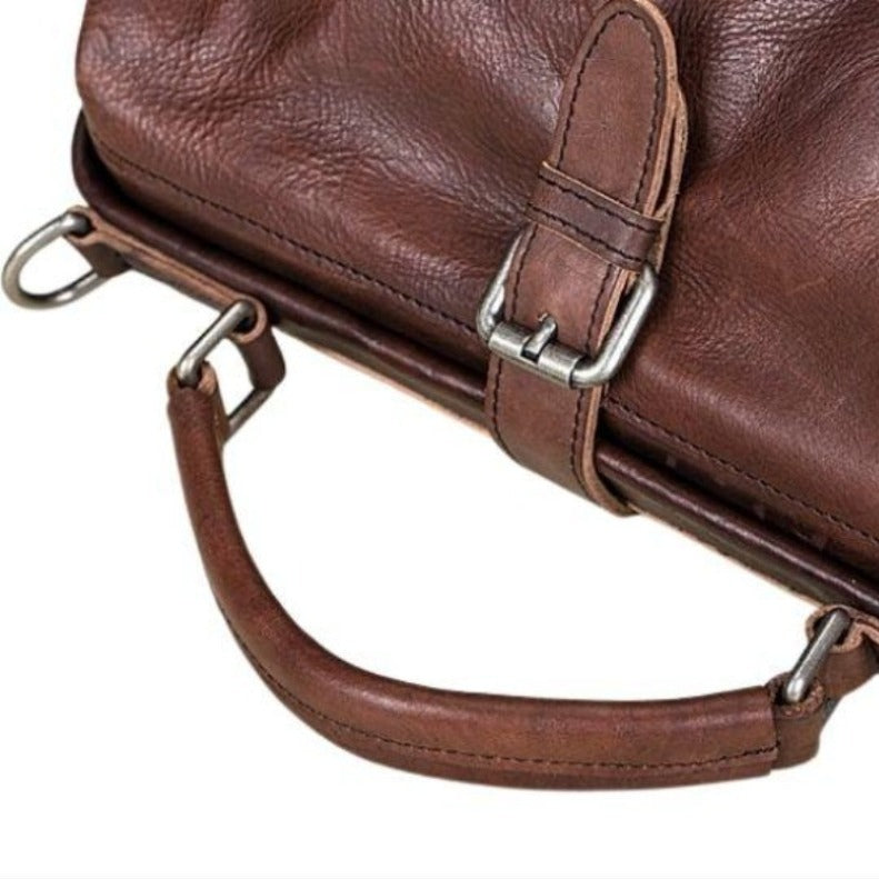 Echte Leder Damen Schultertasche