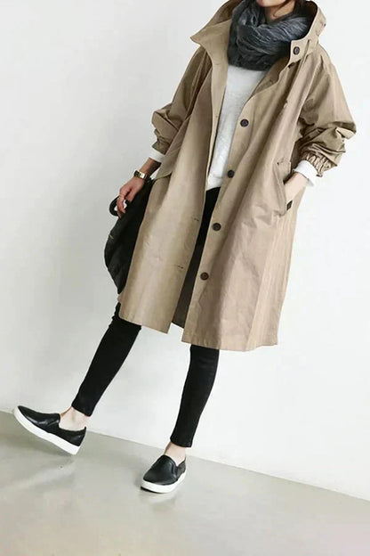 Lunara - Stilvolle Gürtel-Trenchcoat