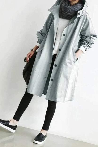 Lunara - Stilvolle Gürtel-Trenchcoat