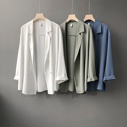 Valentina Rossi Perlen Licht Blazer