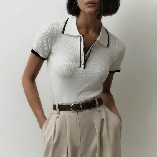 Valentina Rossi Rippstrick-Top