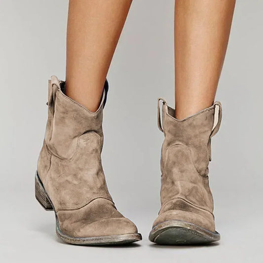 Vintage Cowboy-Stiefeletten