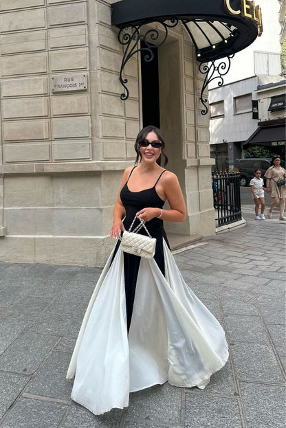 Eliana | Maxikleid mit Paneelen