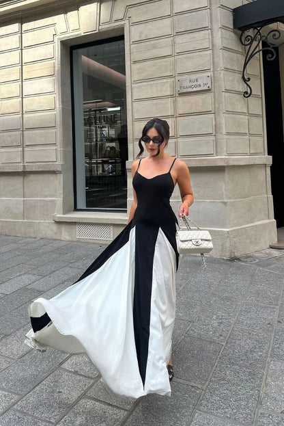 Eliana | Maxikleid mit Paneelen