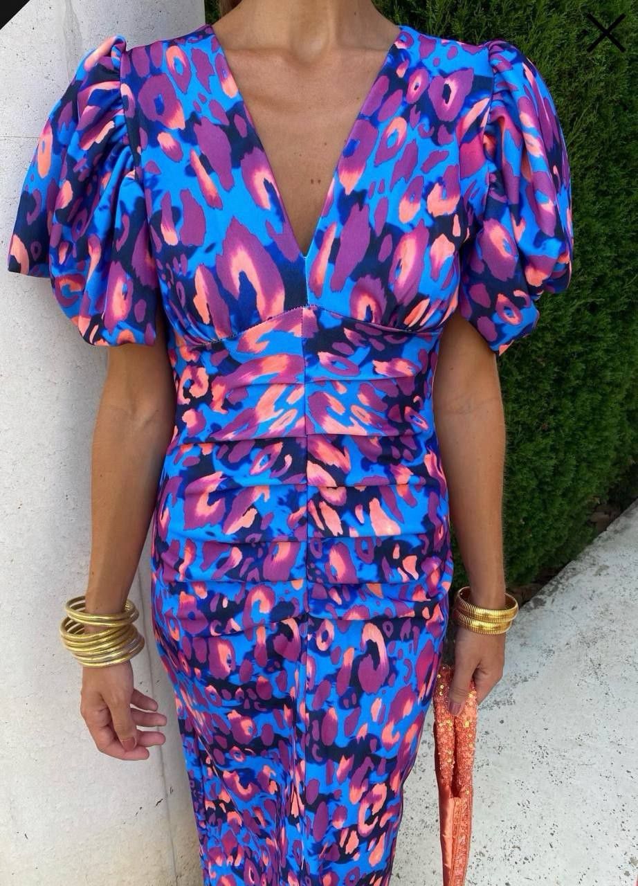 Élodie | Elegante Lange Farbige Robe